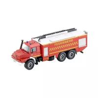 Модель пожарной машины Siku Mercedes-Benz Zetros, 1:50