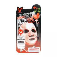 Elizavecca Red Ginseng Deep Power Ringer Mask Pack (Регенерирующая тканевая маска для лица), 23 мл