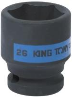 Головка торцевая ударная шестигранная 1/2", 26 мм KING TONY 453526M