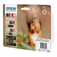 Картридж Epson C13T379D4010/C13T379D4020, 830 стр, многоцветный