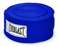 Бинты боксерские Everlast Blue 4,5 м. (One Size)