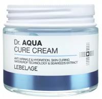 Крем для лица увлажняющий с морскими водорослями [Lebelage] Dr. Aqua Cure Cream