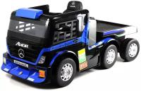 RiverToys Автомобиль Mercedes-Benz Axor с прицепом H777HH, темно-синий