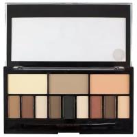 REVOLUTION Палетка теней Ultra Eye Contour Light and Shade 14гр