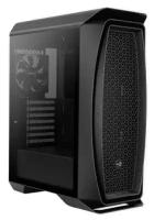 Корпус AeroCool Aero One-G-BK-v1 (2xUSB, 2xAudio, 0.5 мм, 120 мм FAN, прозрачная стенка-закаленное стекло, ATX, без БП)