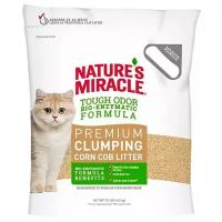 Комкующийся наполнитель Nature's Miracle Premium Clumping Corn Cob Litter, 4.5 кг/10 л