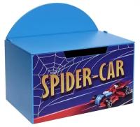 Контейнер-сундук ZABIAKA с крышкой, SPIDER CAR, цвет синий