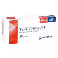 Тербинафин-ВЕРТЕКС таб., 250 мг, 30 шт