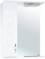 Зеркало-шкаф Элеганс 65 L белое