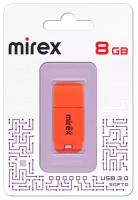 Флеш накопитель 8GB Mirex Softa, USB 3.0, Оранжевый