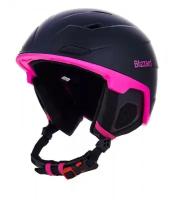 Шлем BLIZZARD Double Black Matt/Magenta (см:56-59)