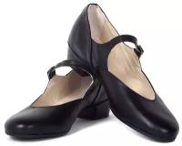 Туфли народные для танцев женские Variant черные, размер 42