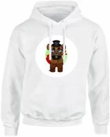 Толстовка Five Nights At Freddy (FNAF), 5 ночей с Фредди №12, 54, 3XL