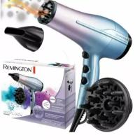 Фен REMINGTON D5408 Mineral Glow розовый/голубой