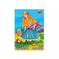 Цветной картон двусторонний мелованный Страна чудес Лилия Холдинг, A3, 6 л., 6 цв. 6 л., разноцветный