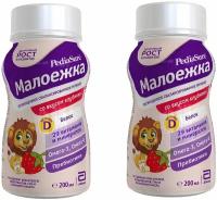 Питательный напиток PediaSure Малоежка клубника с 12 месяцев 200 мл 2 шт