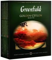 Чай Greenfield Golden Ceylon 100 пакетиков