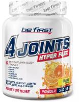 Комплекс хондропротекторов Be First 4joints Hyper Flex powder 310 г, Апельсин