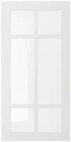 STENSUND стенсунд стеклянная дверь 40x80 см белый