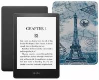 Электронная книга Amazon Kindle PaperWhite 2021 8Gb black Ad-Supported с обложкой ReaderONE