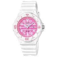 Наручные часы CASIO Collection LRW-200H-4C, белый, розовый