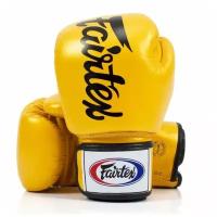 Боксерские перчатки Fairtex BGV19 Gold (14 унций)