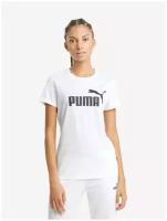 Футболка PUMA Essentials Logo Tee, размер XL, белый