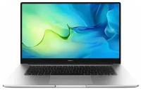 Ноутбук Huawei MateBook D 15 BoDE-WDH9, 15.6", IPS, Intel Core i5 1155G7 1.0ГГц, 8ГБ, 512ГБ SSD, Intel Iris Xe graphics, Windows 11 Home, серебристый [53013pab]