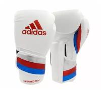 adiSBG501PRO Перчатки боксерские AdiSpeed бело-сине-красные - Adidas - Белый - 12 oz