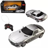 Машина р/у 1:24 Mercedes SLS AMG, цвет серебряный 2.4G