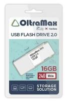 USB флэш-накопитель OLTRAMAX OM-16GB-240 16 Гб, белый