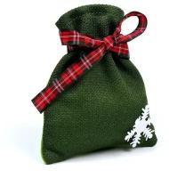 Мешок для подарков «Снежинка», 16 ? 13 см, цвета микс
