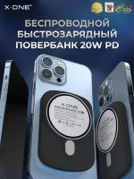 Беспроводной внешний аккамулятор NANO MagCharge PowerBank 5.000 mAh — черный