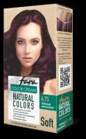 Стойкая крем-краска для волос Fara Natural Colors Soft тон 321 Темный баклажан 6.75