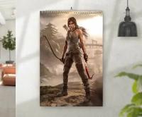 Календарь перекидной Расхитительница гробниц, Tomb Raider №19, А4