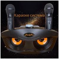 Портативная караоке система "Сова" 306 с функцией bluetooth (черная)