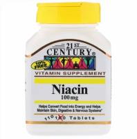 21st Century Niacin (Ниацин) 100 мг 110 таблеток