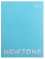 Hatber Тетрадь NEWtone PASTEL 80ТК4A1, клетка, 80 л., 1 шт., голубой