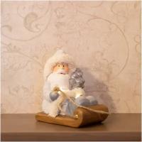 NEON-NIGHT Дед мороз на санях, 14 см