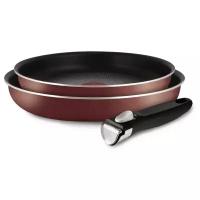 Набор посуды Tefal Ingenio Red 3 04154820 3 пр. красный 3 шт