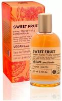 Туалетная вода женская 100 мл, Vegan Love Studio Sweet Fruit