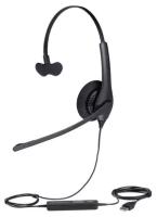 Гарнитура Jabra BIZ 1500 Mono USB (черный)