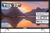 32" Телевизор TCL 32S527 LED HDR черный