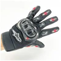 Перчатки Alpinestars для мотоцикла и велосипеда черные XL