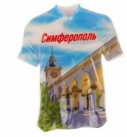 Магнит в форме футболки «Симферополь. ЖД Вокзал