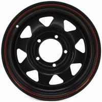 Диск колёсный стальной 16x8 5x139.7 CB110 ET0 черный, УАЗ