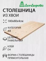 Столешница Прямоугольная "Дом Дерева" Хвоя АВ 180x80x4cм