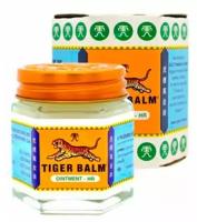 Tiger Balm, Тайский традиционный белый тигровый бальзам, Tiger Balm White, 30гр