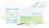 Контактные линзы Bausch & Lomb Biotrue ONEday, 30 шт., R 8,6, D -8