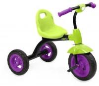 Трехколесный велосипед Nika ВДН1, фиолетовый с лимонным